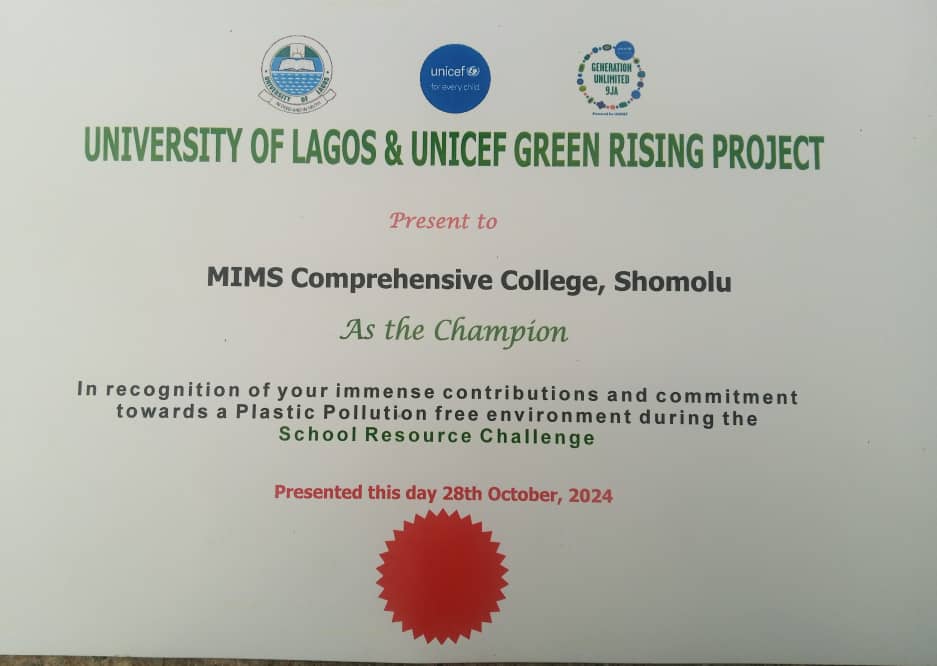 Owolabi Marsooqa Of MCC Wins Resources Challenge